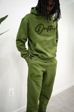 Load image into Gallery viewer, &quot;THE PLANE JANE STAPLE SET FW 25/26&quot; HOODIE (OLIVE W/ OLIVE)