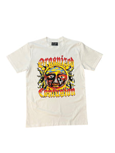"ORGANIZED CONFUSION" CLASSIC TEE (WHITE)
